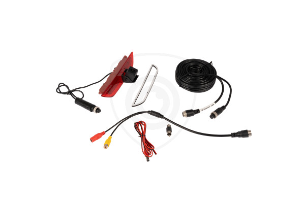 Inhoud van de verpakking van de achteruitrijcamera voor de Volkswagen Caddy 4e generatie Inhoud van de verpakking van de achteruitrijcamera voor de Volkswagen Caddy 4e generatie