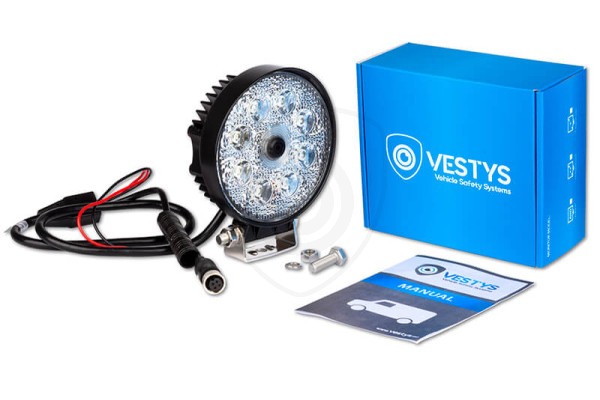Werklamp met camera VESTYS WORK