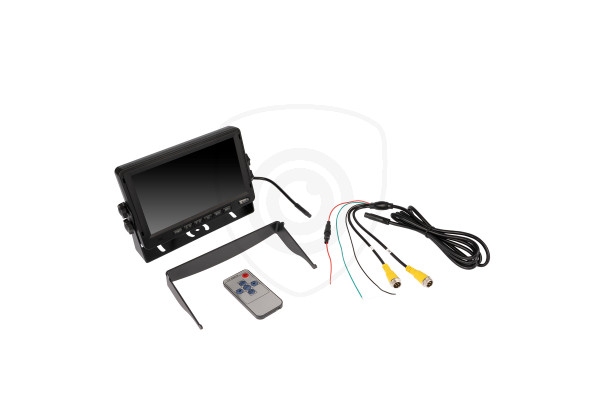 7″ opbouwmonitor in de auto voor Achteruitrijcamera’s AHD