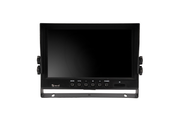 9″ AHD 4-PIN opbouwmonitor voor de auto voor Achteruitrijcamera’s