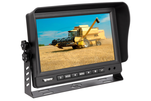 Monitor VESTYS AHD 9″ - 2-kanaals voor bedrijfsvoertuigen