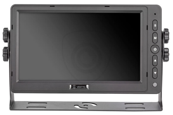 Monitor VESTYS AHD 7″ Quad voor bedrijfsvoertuigen