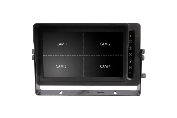 Waterdichte AHD-monitor 10,1″ Quad
