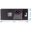 Achteruitrijcamera Škoda Fabia, Yeti, Superb 2 Combi 1999, 2000, 2001, 2002, 2003, 2004, 2005, 2006, 2007, 2008, 2009, 2010, 2011, 2012, 2013, 2014