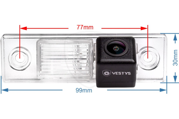 Afmetingen van de achteruitrijcamera voor Chevrolet Aveo, Cruze, Captiva, Lacetti, Epica, Orlando, Matiz Afmetingen van de achteruitrijcamera voor Chevrolet Aveo, Cruze, Captiva, Lacetti, Epica, Orlando, Matiz