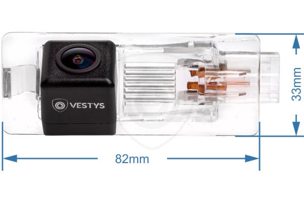 Afmetingen van de Achteruitrijcamera voor Dacia Duster, Logan en andere Afmetingen van de Achteruitrijcamera voor Dacia Duster, Logan en andere