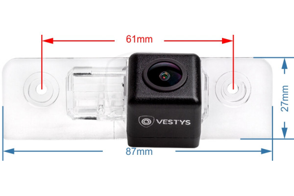 Achteruitrijcamera Ford Fusion, Mondeo en Fiesta