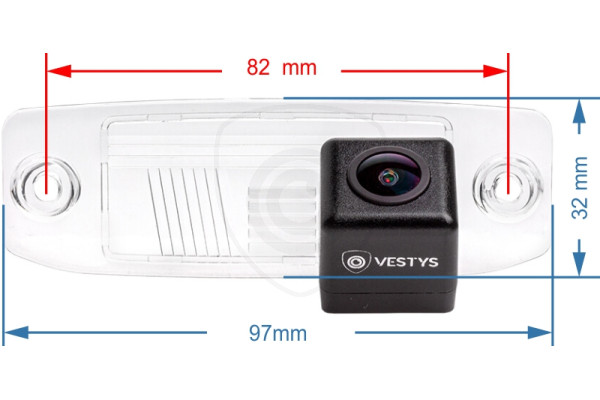 Achteruitrijcamera Hyundai Tucson, Kona, Accent, Elantra en andere 2004, 2005, 2006, 2007, 2008, 2009, 2010, 2011, 2012, 2013, 2014, 2015, 2016
