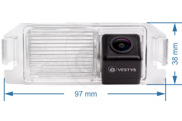 Achteruitrijcamera KIA Soul, Rio, Picanto 2011, 2012, 2013, 2014, 2015, 2016, 2017, 2018, 2019