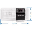 Achteruitrijcamera Toyota Land Cruiser, 100, 120, 200 (zonder reservewiel op de achterdeur)
