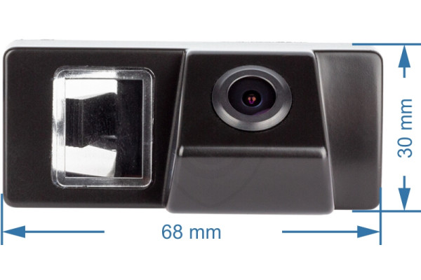 Afmetingen van de achteruitrijcamera voor Toyota Land Cruiser, 100, 120, 200 Afmetingen van de achteruitrijcamera voor Toyota Land Cruiser, 100, 120, 200
