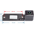 Achteruitrijcamera VW Golf 4 en 5, Passat, Polo, EOS en andere