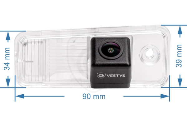 Afmetingen van de Achteruitrijcamera voor Hyundai Santa Fe 3 Afmetingen van de Achteruitrijcamera voor Hyundai Santa Fe 3