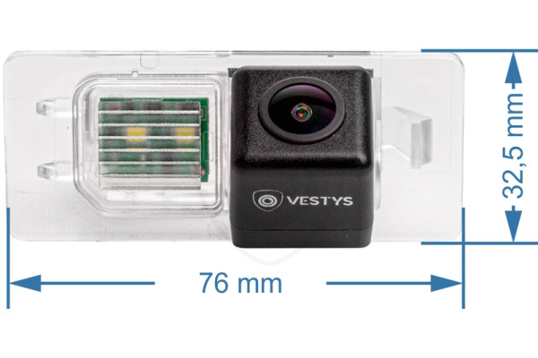 Afmetingen van de achteruitrijcamera voor Land Rover Discovery Sport Afmetingen van de achteruitrijcamera voor Land Rover Discovery Sport