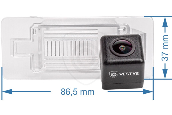 Afmetingen van de achteruitrijcamera voor Opel Astra, Zafira, Insignia en Mokka Afmetingen van de achteruitrijcamera voor Opel Astra, Zafira, Insignia en Mokka
