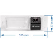Achteruitrijcamera Fiat Tipo
