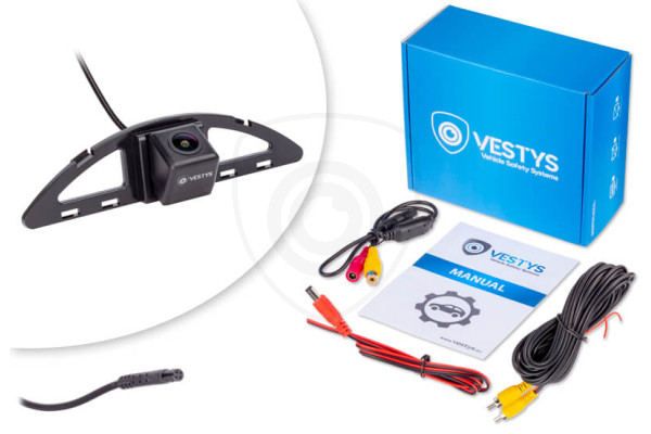 Inhoud van de verpakking van de achteruitrijcamera voor Honda City Inhoud van de verpakking van de achteruitrijcamera voor Honda City