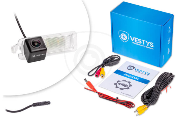 Inhoud van de verpakking van de achteruitrijcamera voor Jeep Compass Inhoud van de verpakking van de achteruitrijcamera voor Jeep Compass