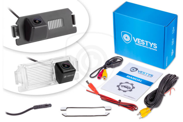 Inhoud van de verpakking van de Achteruitrijcamera voor KIA Soul, Rio, Picanto Inhoud van de verpakking van de Achteruitrijcamera voor KIA Soul, Rio, Picanto