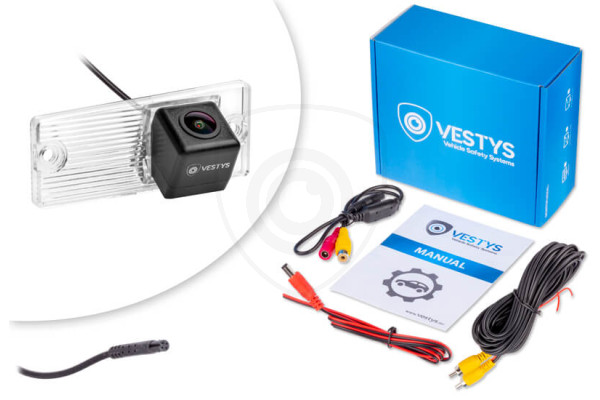 Inhoud van de verpakking van de achteruitrijcamera voor KIA Cerato, Sorento Inhoud van de verpakking van de achteruitrijcamera voor KIA Cerato, Sorento