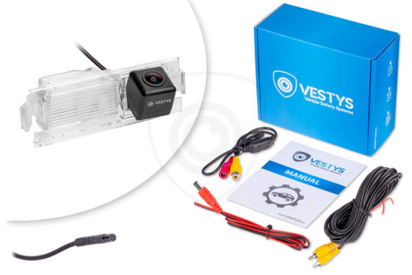 Inhoud van de verpakking van de Achteruitrijcamera voor Kia Rio 2 en Ceed 2 Inhoud van de verpakking van de Achteruitrijcamera voor Kia Rio 2 en Ceed 2