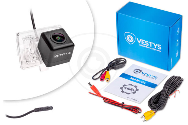 Inhoud van de verpakking van de achteruitrijcamera voor Mercedes-Benz C, E, CL, S, CLK-Klasse Inhoud van de verpakking van de achteruitrijcamera voor Mercedes-Benz C, E, CL, S, CLK-Klasse
