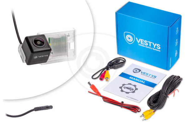 Inhoud van de verpakking van de Achteruitrijcamera voor Mercedes-Benz A, C, GLA, GLC, ML, SLK en Vito Inhoud van de verpakking van de Achteruitrijcamera voor Mercedes-Benz A, C, GLA, GLC, ML, SLK en Vito