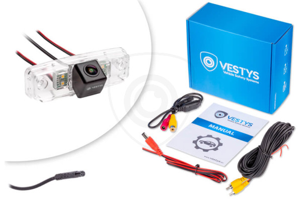 Achteruitrijcamera Subaru Forester, Impreza, Legacy en Outback 2008, 2009, 2010, 2011, 2012, 2013, 2014, 2015, 2016, 2017, 2018, 2019