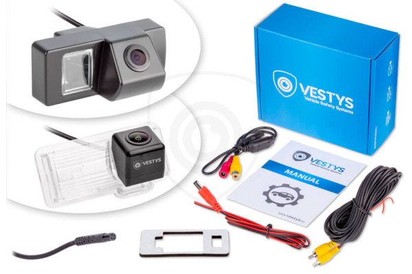 Inhoud van de verpakking van de achteruitrijcamera voor Toyota Land Cruiser, 100, 120, 200 Inhoud van de verpakking van de achteruitrijcamera voor Toyota Land Cruiser, 100, 120, 200