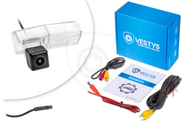 Inhoud van de verpakking van de Achteruitrijcamera voor Toyota RAV4, C-HR en Prius 3 Inhoud van de verpakking van de Achteruitrijcamera voor Toyota RAV4, C-HR en Prius 3