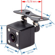 UNI-CUBE universele achteruitrijcamera voor alle voertuigtypes