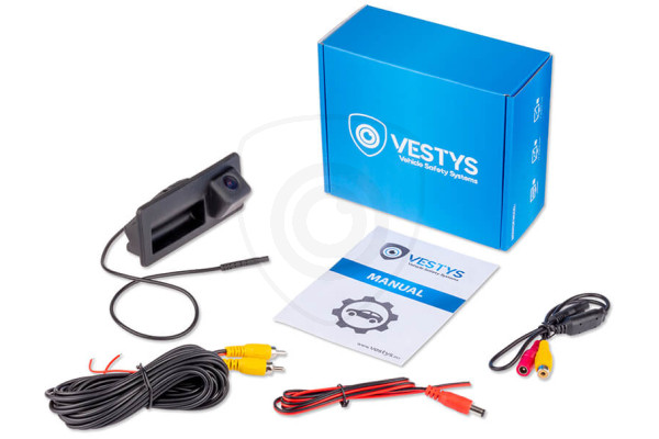 Inhoud van de verpakking - Achteruitrijcamera Audi Model 1 voor de handgreep van de achterklep, videokabel, aansluitinstructies, voedingskabel, adapter Inhoud van de verpakking - Achteruitrijcamera Audi Model 1 voor de handgreep van de achterklep, videokabel, aansluitinstructies, voedingskabel, adapter