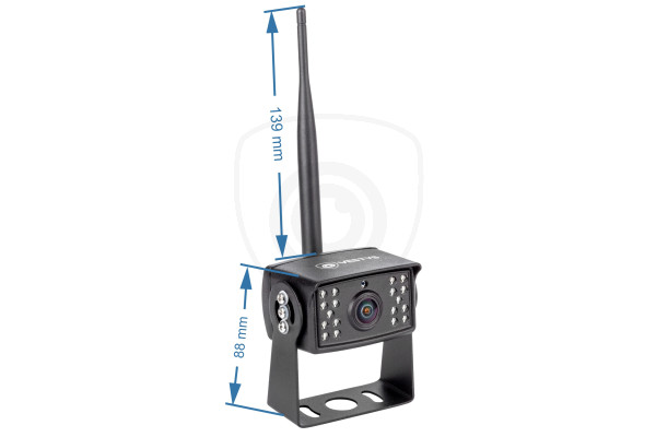 Wifi draadloze AHD-set: camera + monitor (5″/7″/9″) voor vrachtwagens