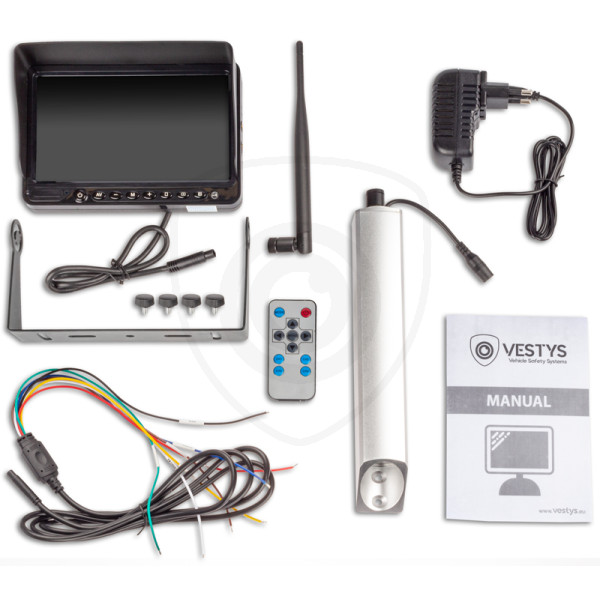 inhoud verpakking wifi draadloze set vestys fork voor heftruck