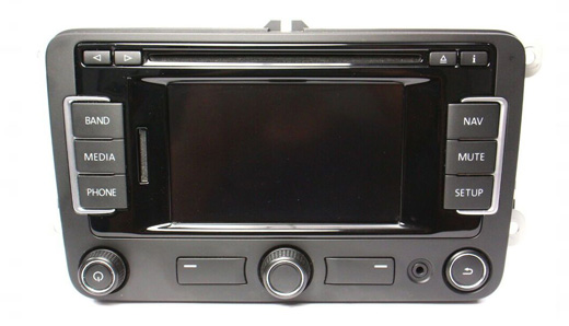 Monitor VW RNS315, Škoda Amundsen en Seat Media System 2.1 en 2.2